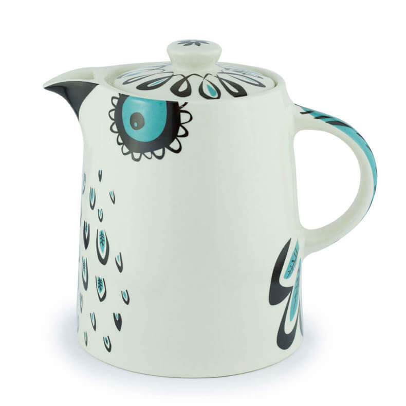 Hannah Turner Handmade Ceramic Owl Teapot